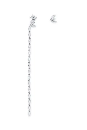 Glamourous statement crystal drops