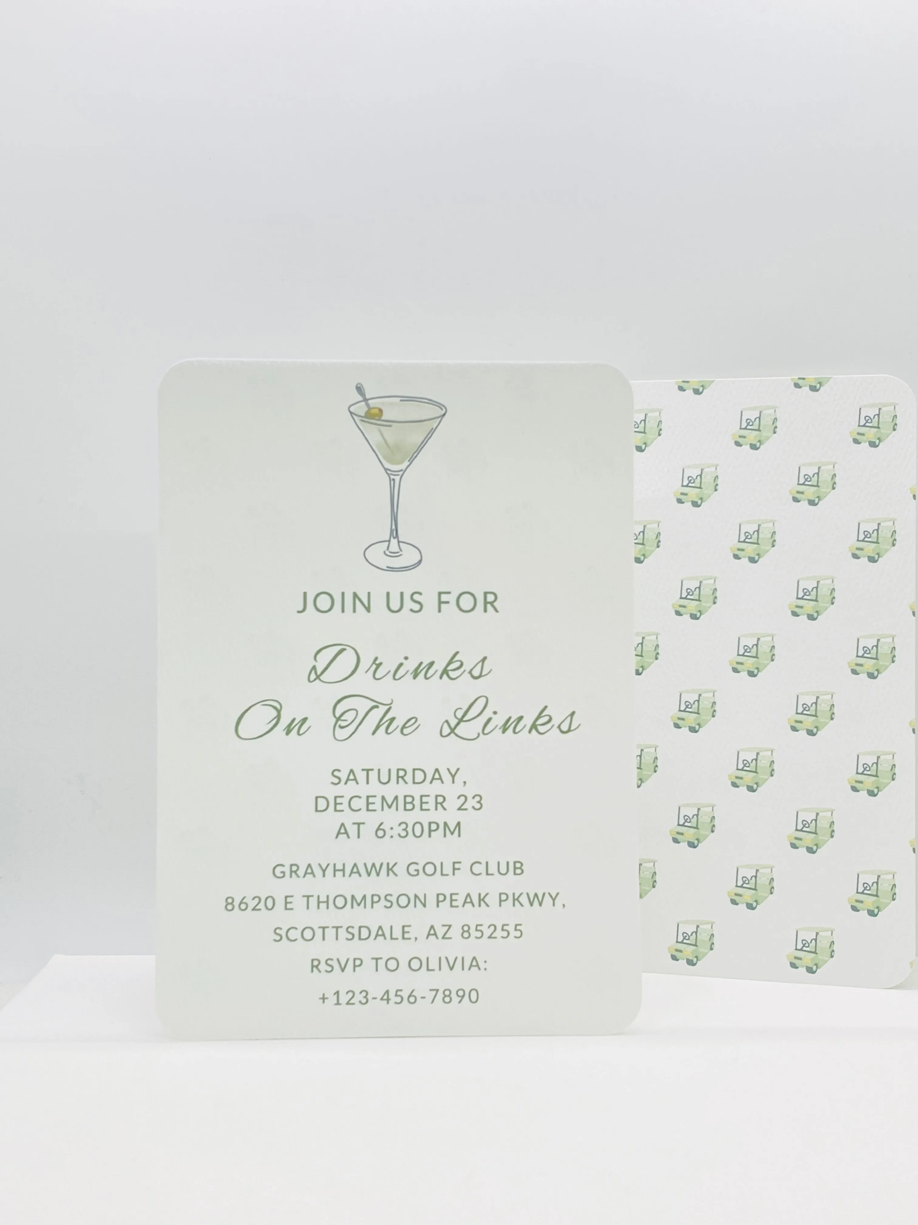 Golf Party Invitation