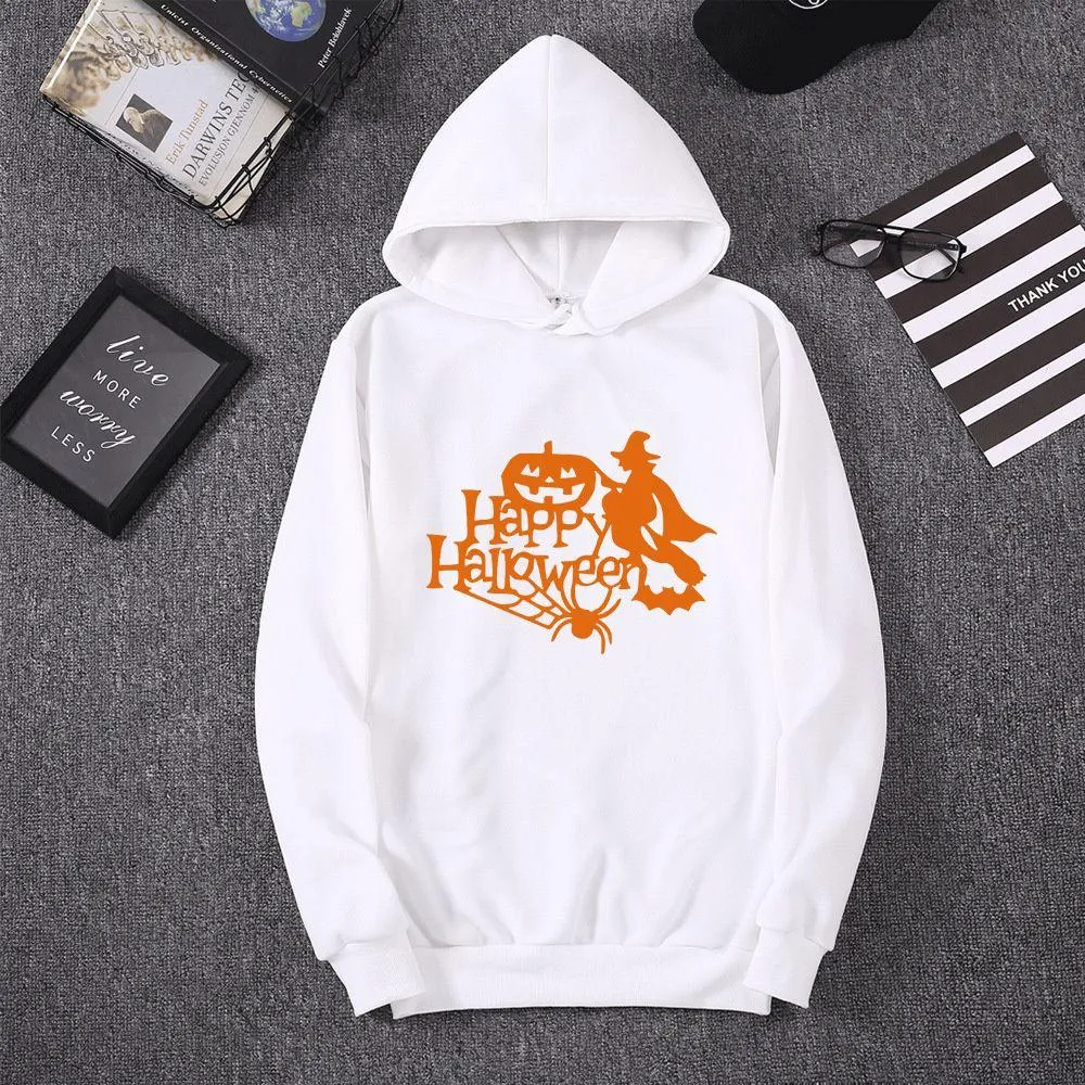Graphic Hoodies Happy Halloween KF2251