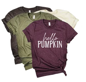 Hello Pumpkin Shirt | Fall Shirt | Unisex Crew