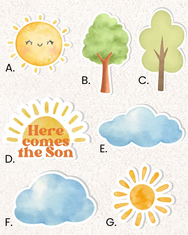 'Here comes the Son' Party Props