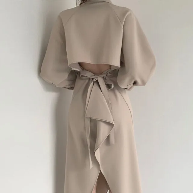 High Waist Ladies Dresses Party Elegant Casual