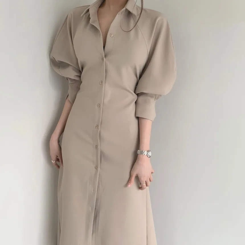 High Waist Ladies Dresses Party Elegant Casual