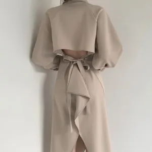 High Waist Ladies Dresses Party Elegant Casual