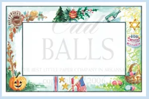 Holiday Bridal Shower Celebration Party Invitation