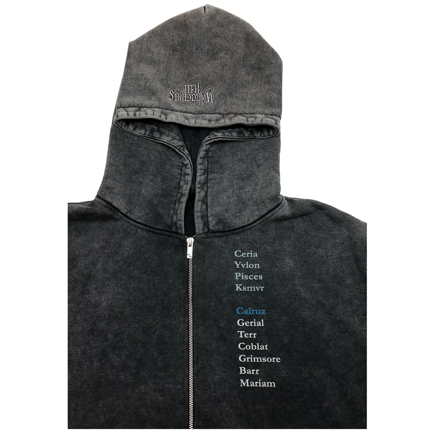 Horns Zip Up Hoodie