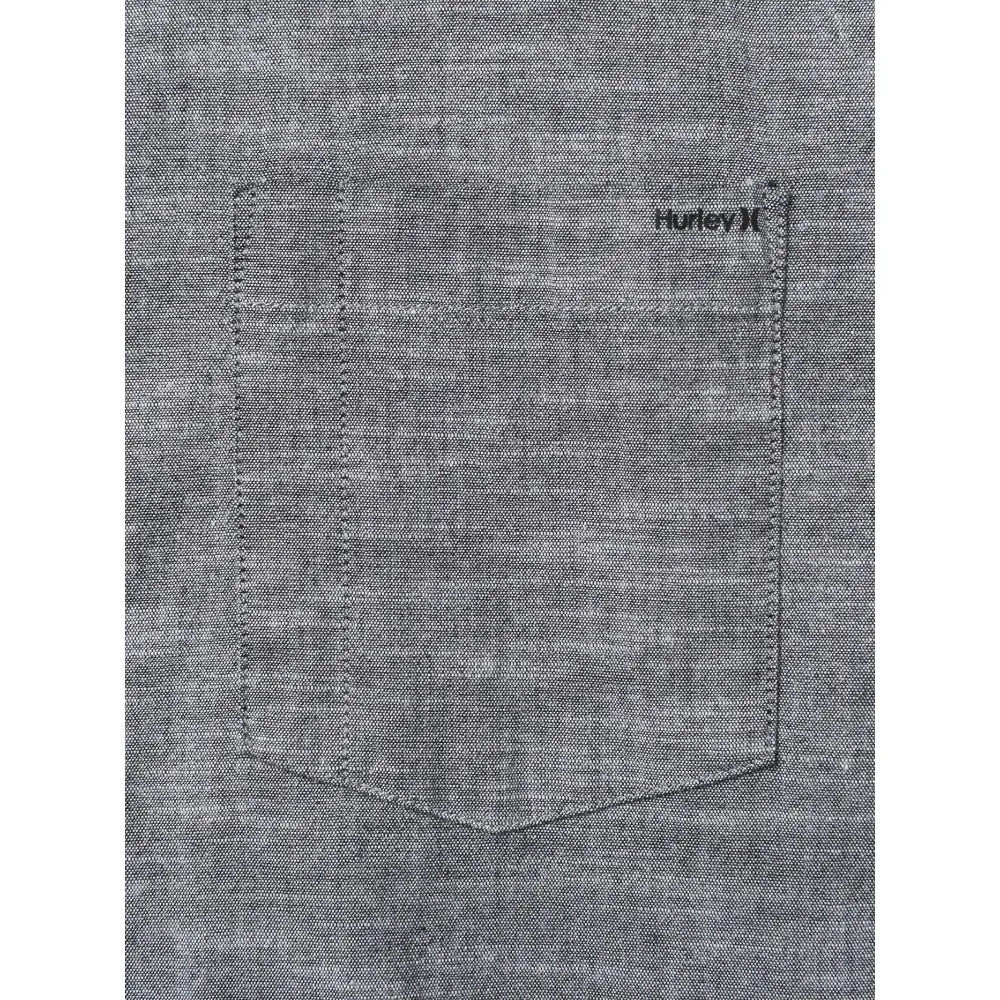 HURLEY ONE & ONLY STRETCH S/S SHIRT BLACK