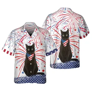 Independence Day Is Coming - Black Cat Full Print