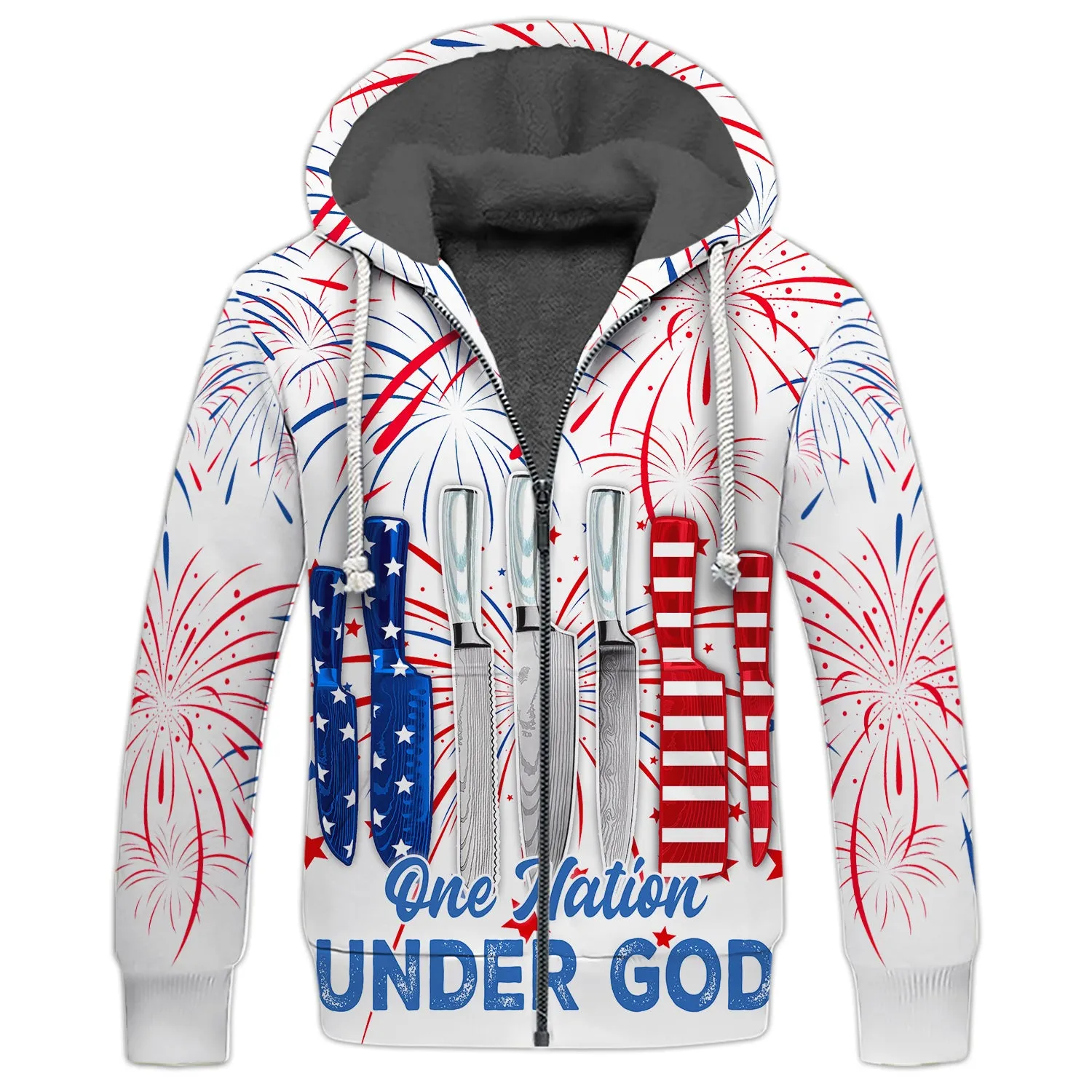 Independence Day Is Coming Chef One Nation Under God 3D Full Print