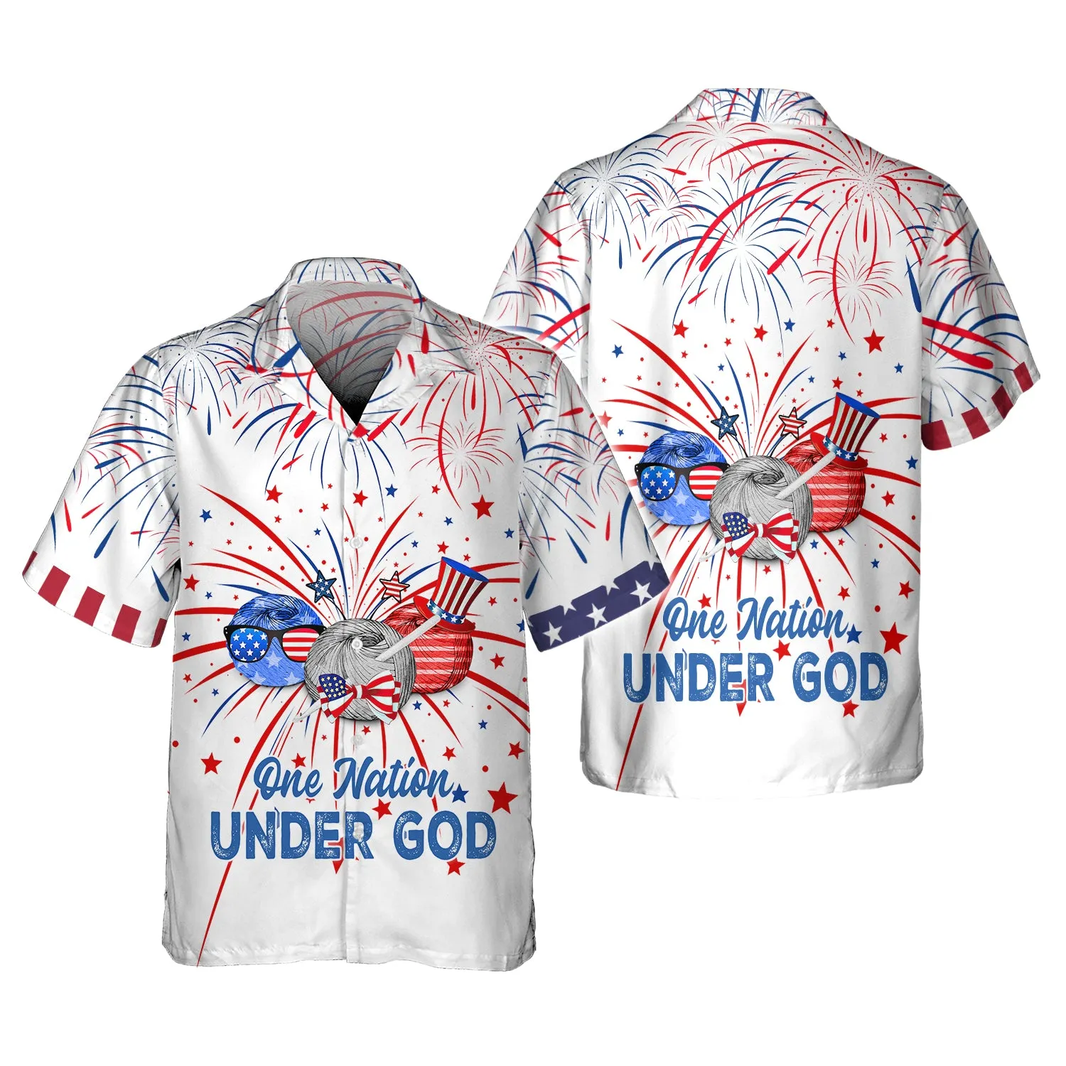 Independence Day Is Coming Crochet One Nation Under God 3D Full Print