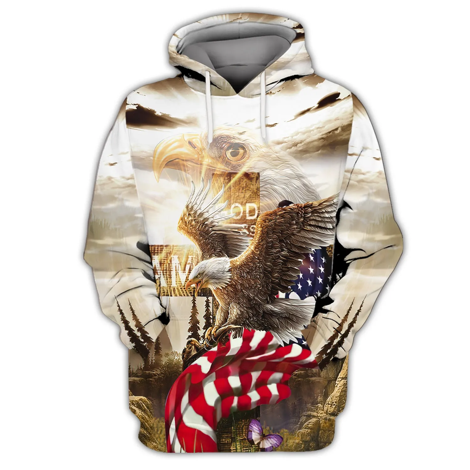 Independence Day Is Coming God Bless American 3D Full Print