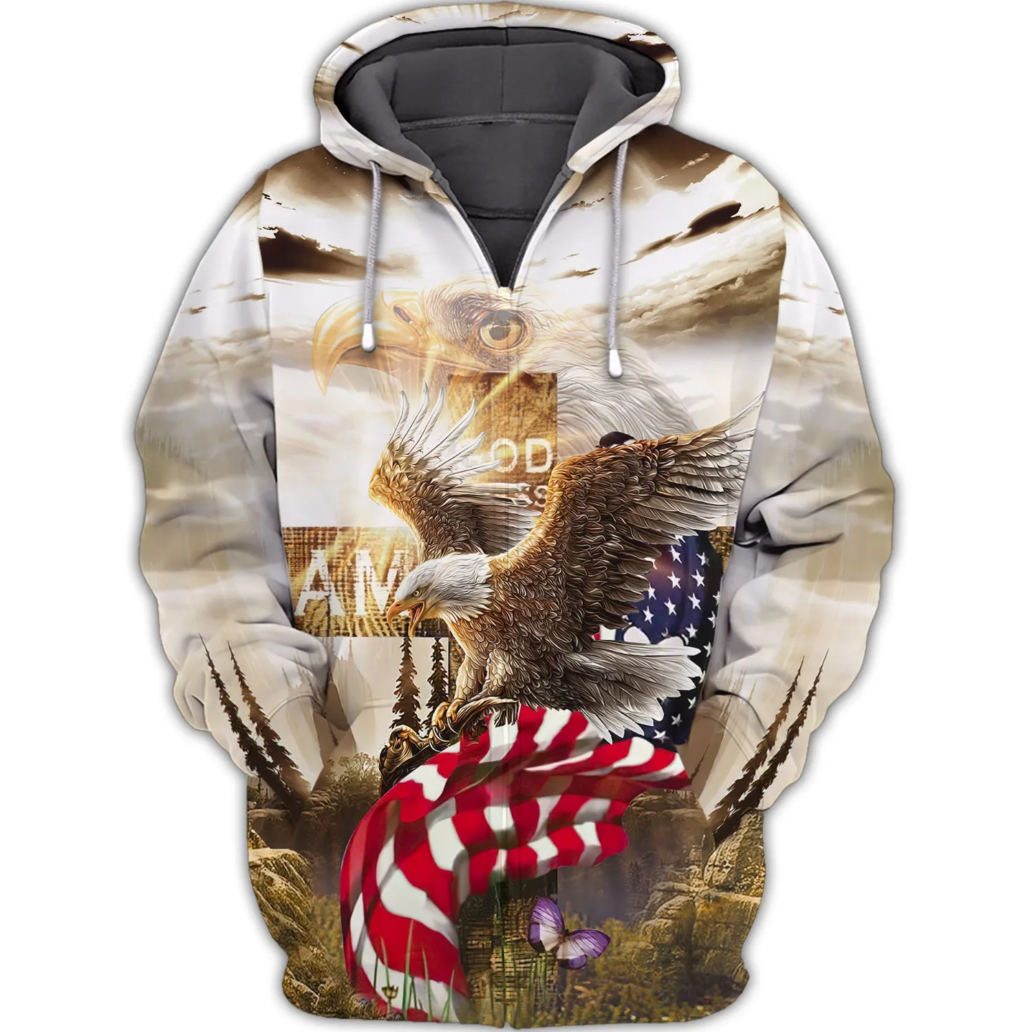 Independence Day Is Coming God Bless American 3D Full Print