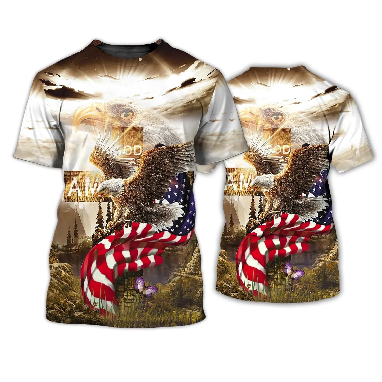 Independence Day Is Coming God Bless American 3D Full Print