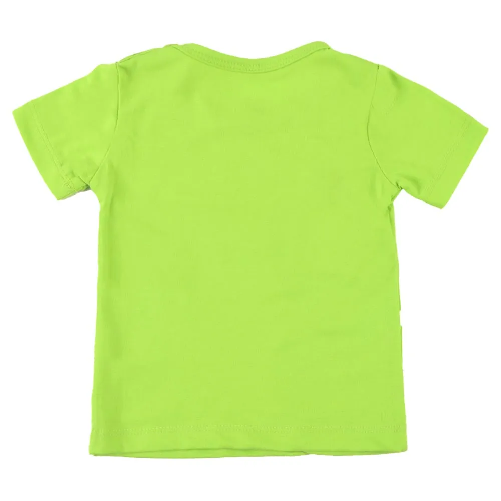 Infant Girls T-Shirts Toucan Love - Acid Lime | Bachaa Party Baby Clothes Girls Tops & T-Shirts