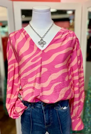 Ivy Jane Mod Zebra Top