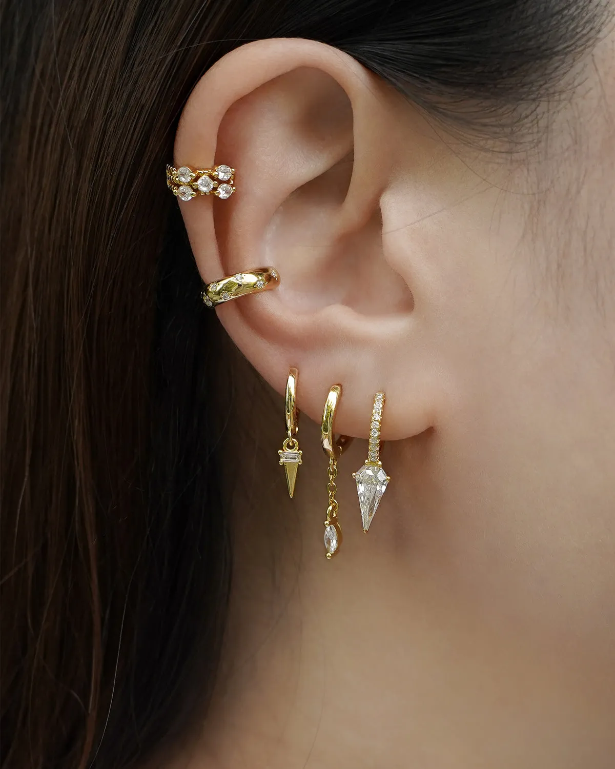 JEMMA Ear Cuff in Gold