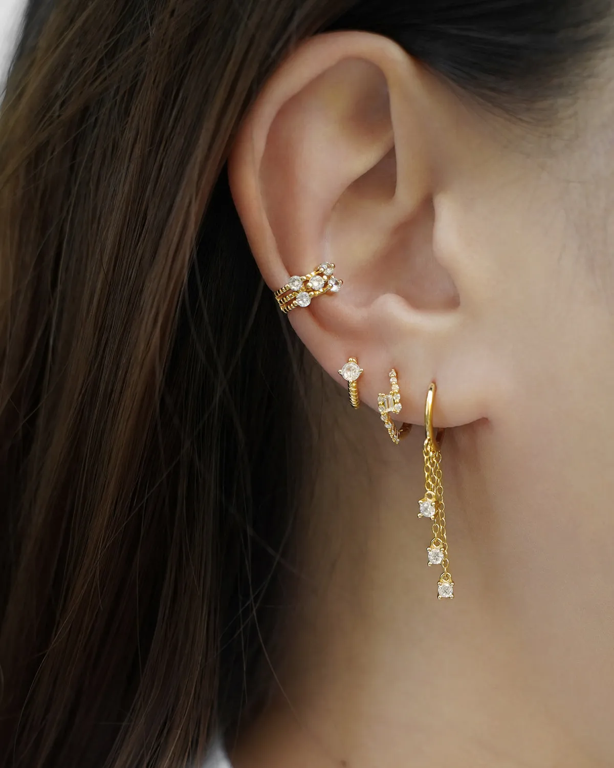 JEMMA Ear Cuff in Gold