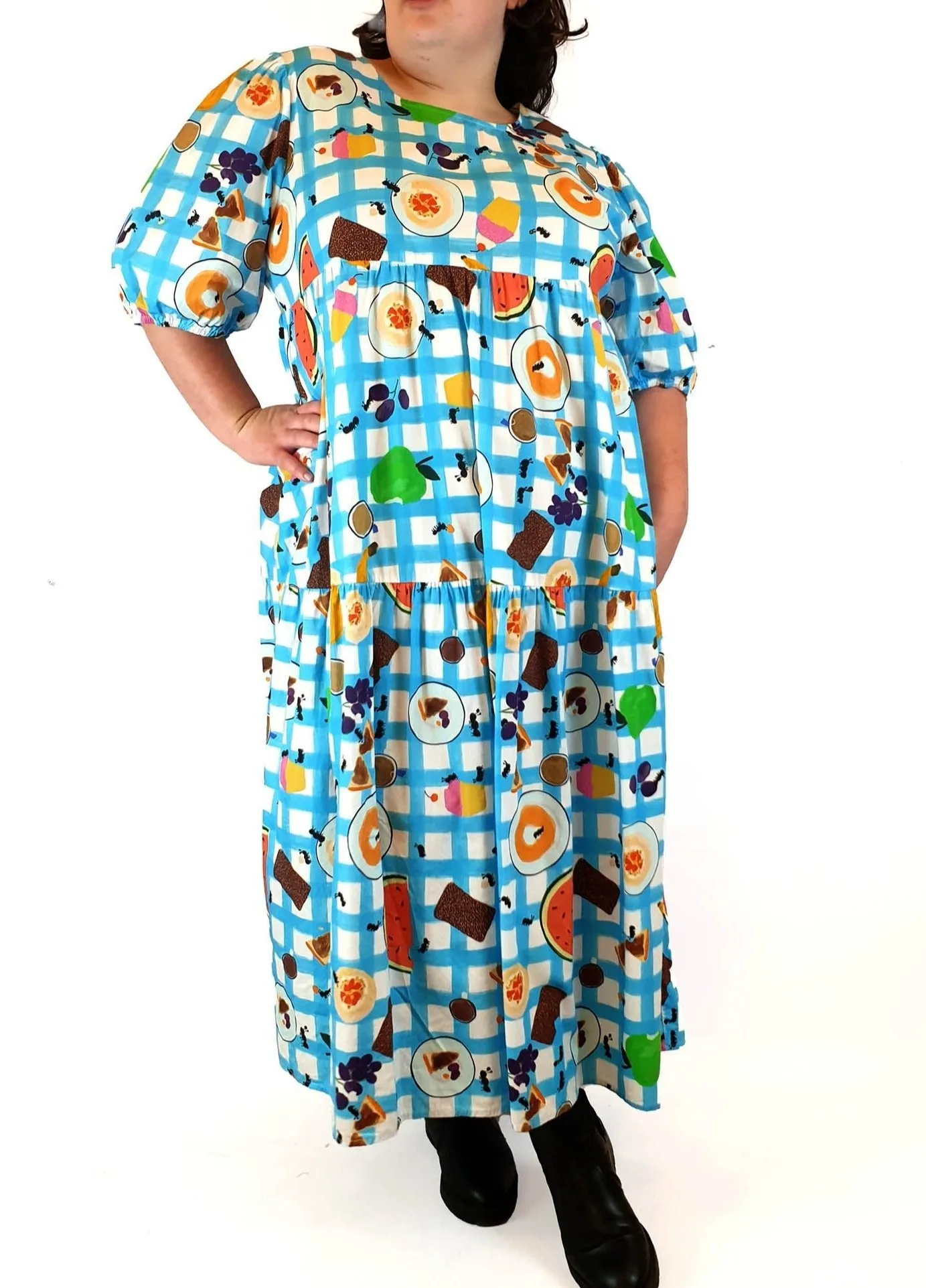 Jericho Road picnic print dress size 20