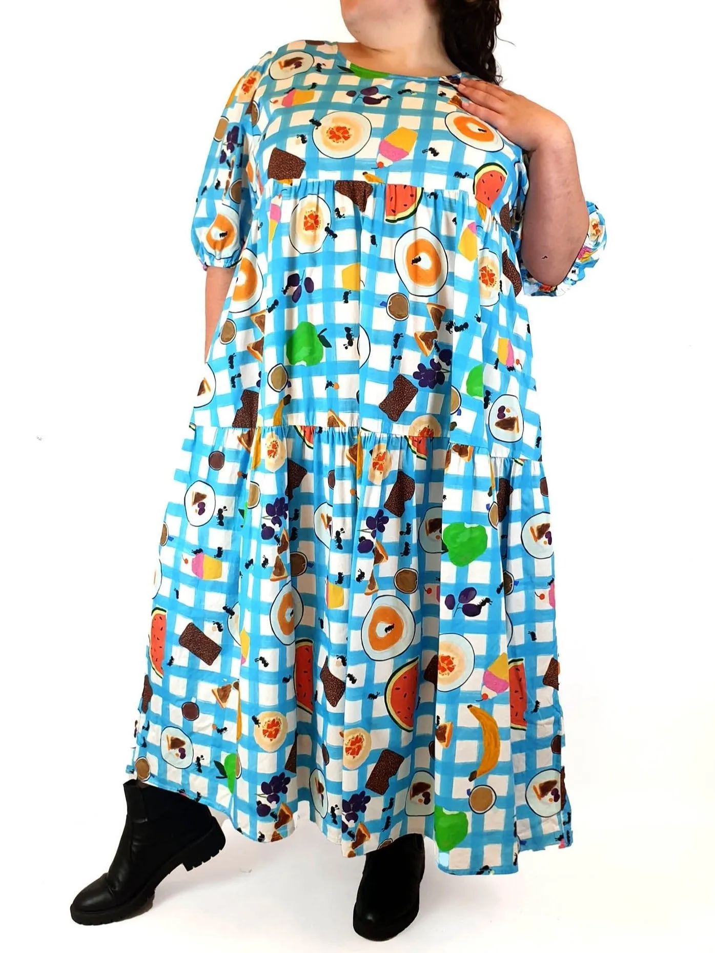Jericho Road picnic print dress size 20