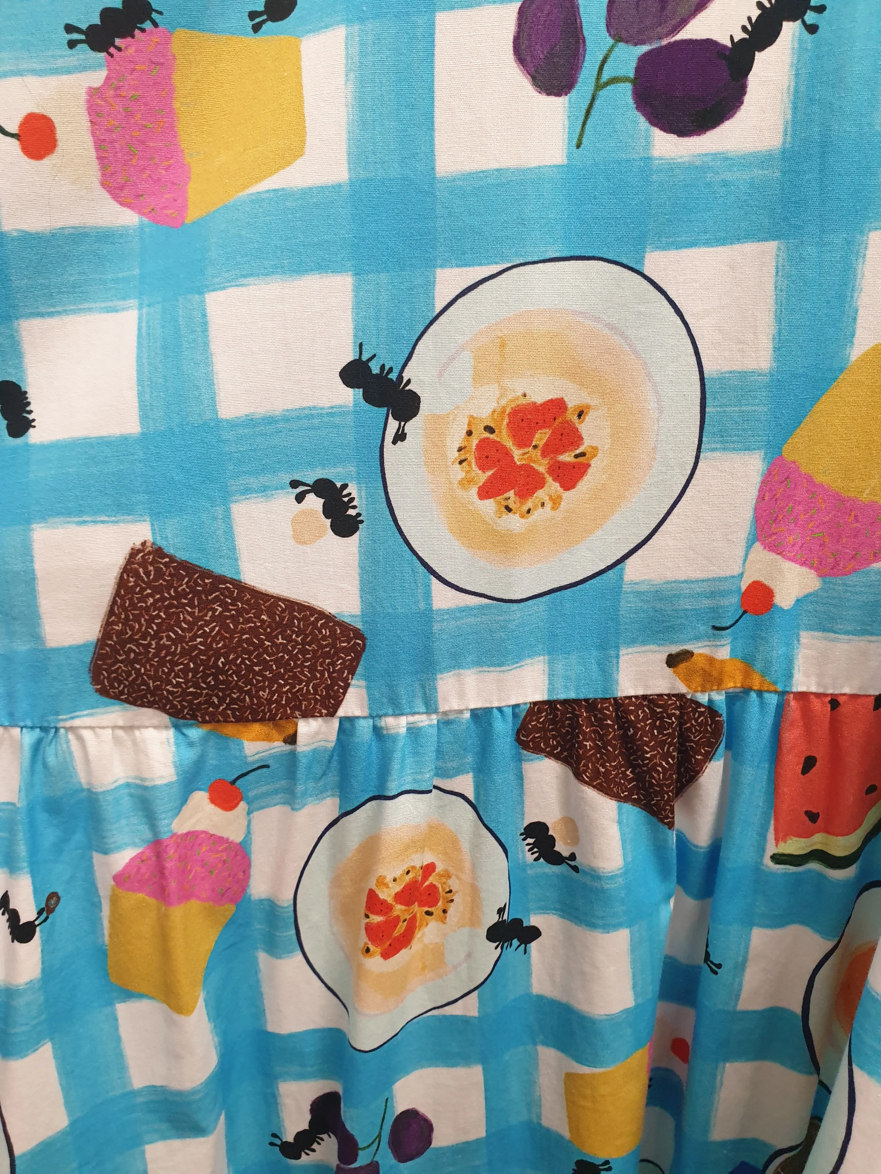 Jericho Road picnic print dress size 20