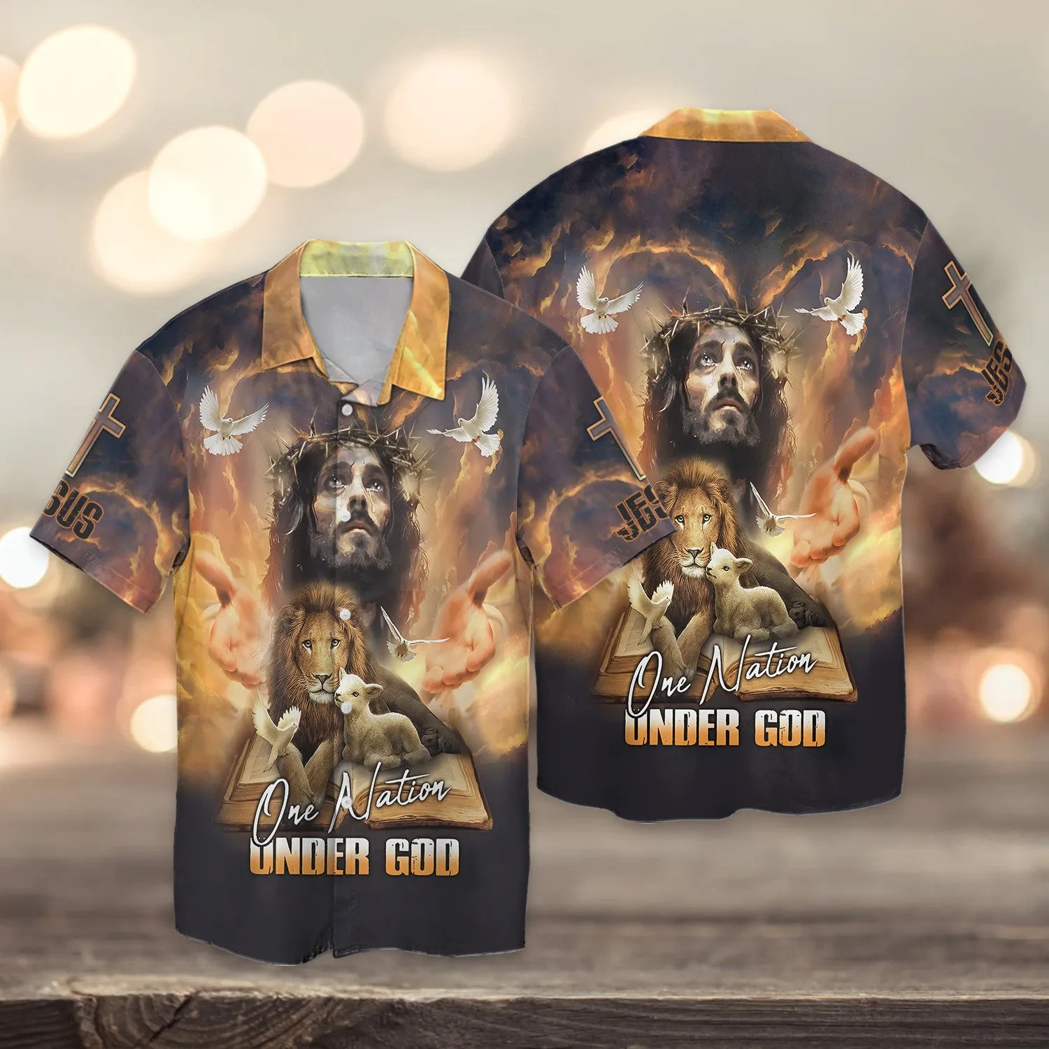 Jesus Faith Over Fear Personalized Name 3D Shirts For Christian Hoodie Tshirt