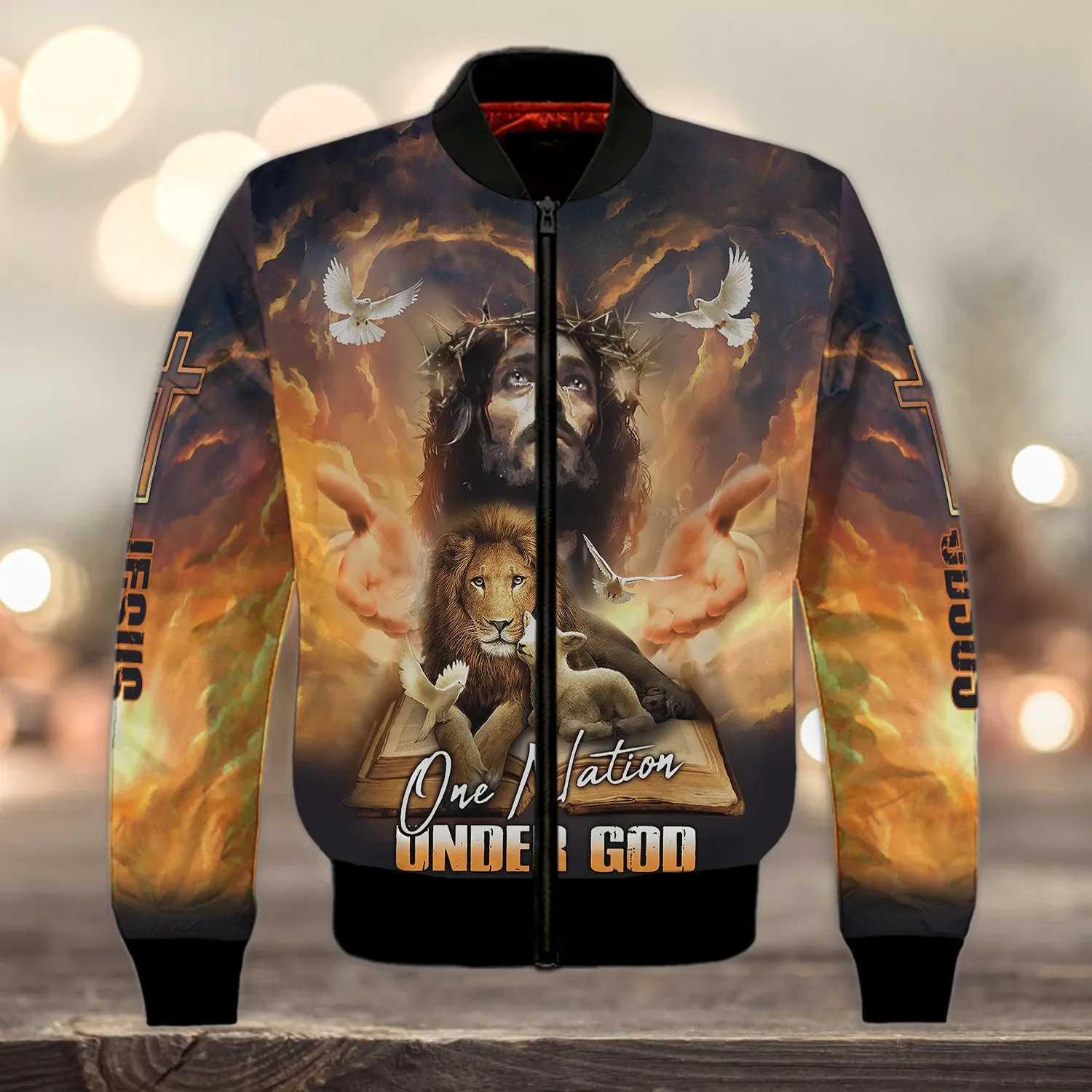 Jesus Faith Over Fear Personalized Name 3D Shirts For Christian Hoodie Tshirt