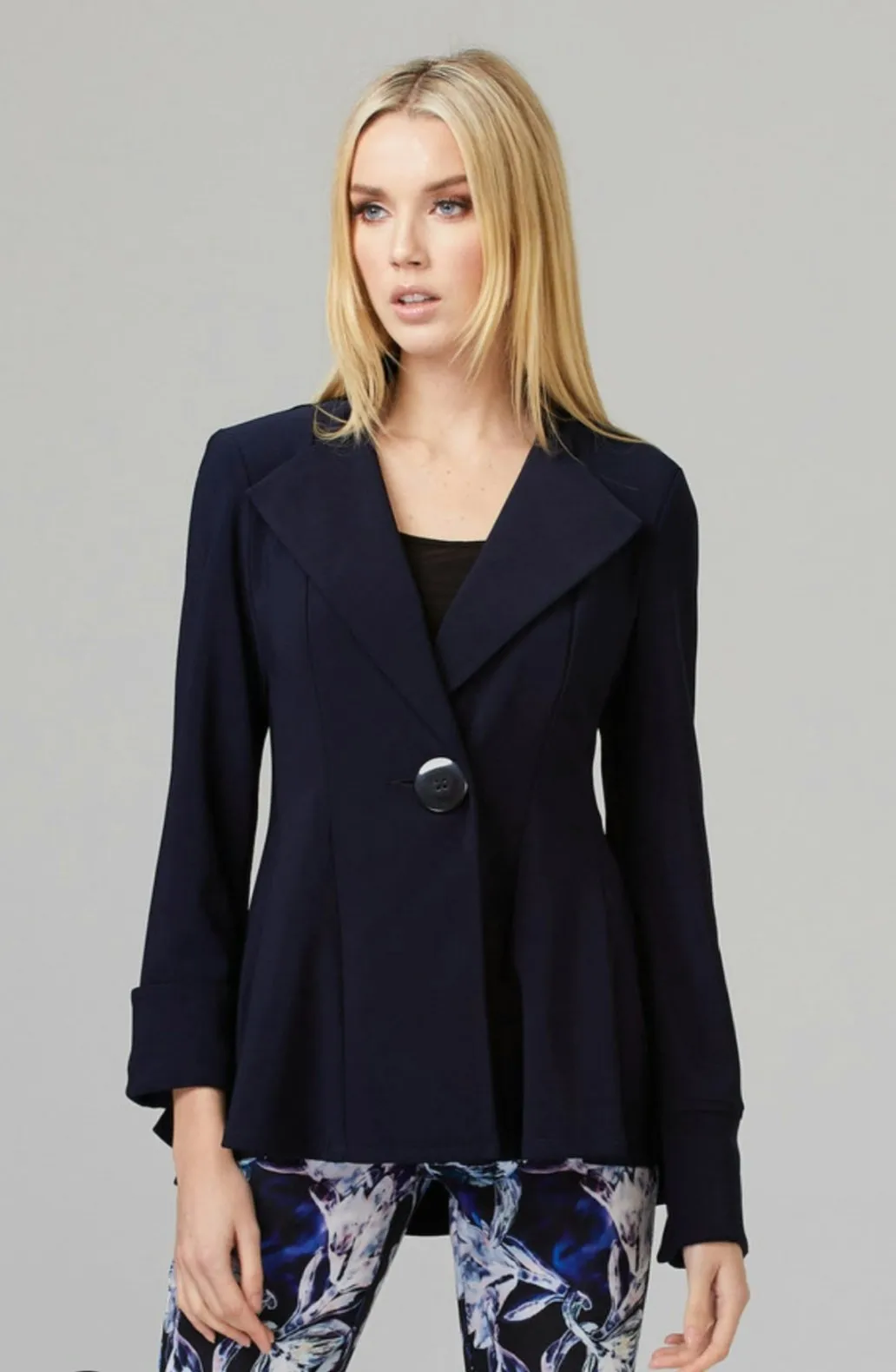 Joseph Ribkoff Long Sleeves One Button Jacket