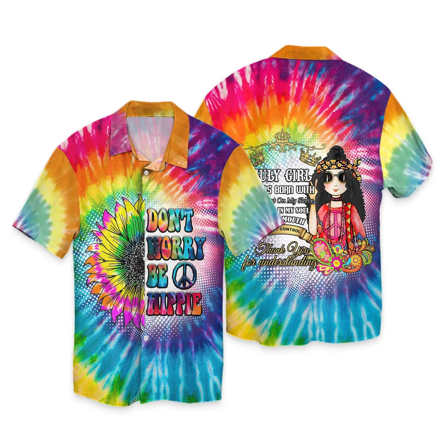 July Girl Hippie - 3D Full Print
