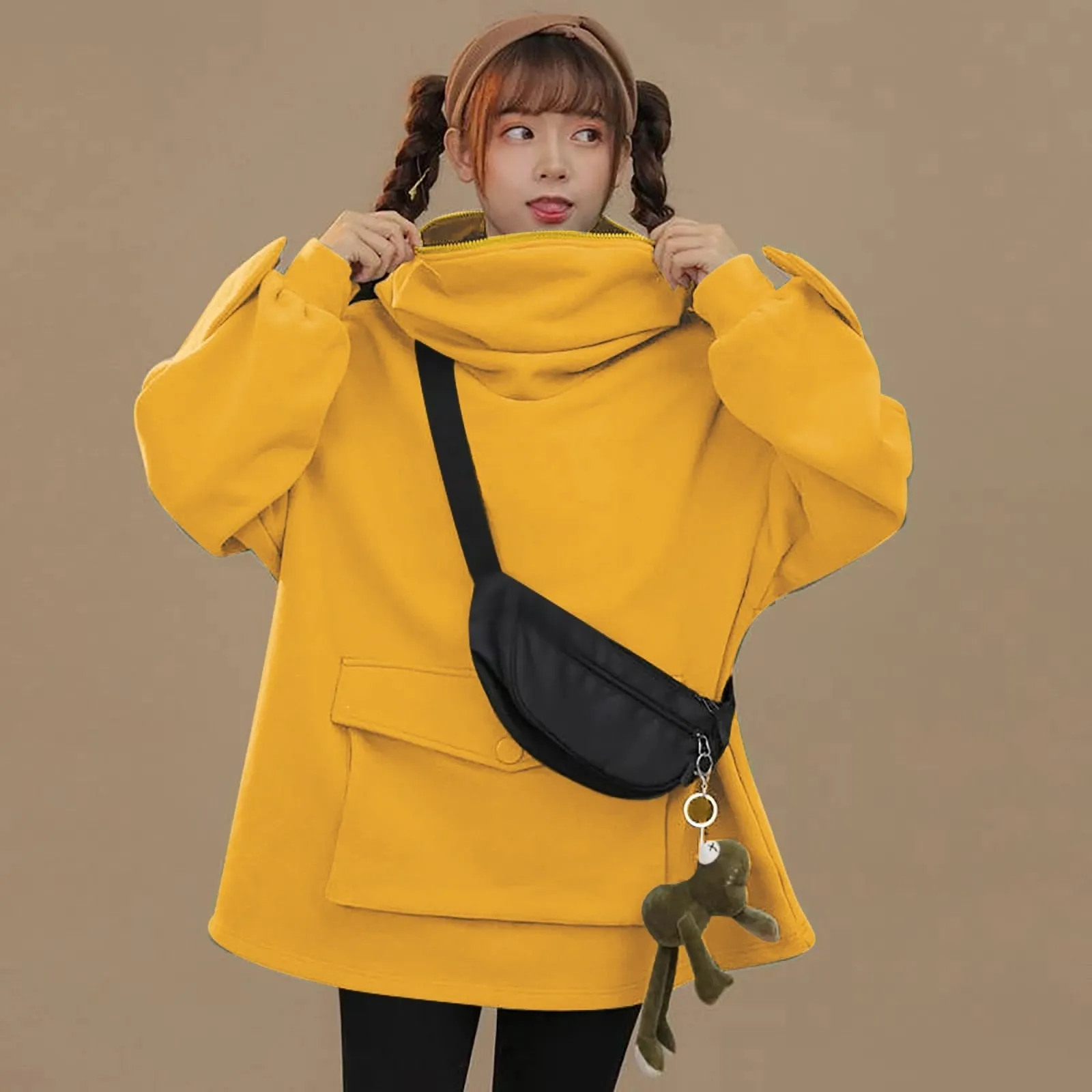 Kawaii Frog Hoodie