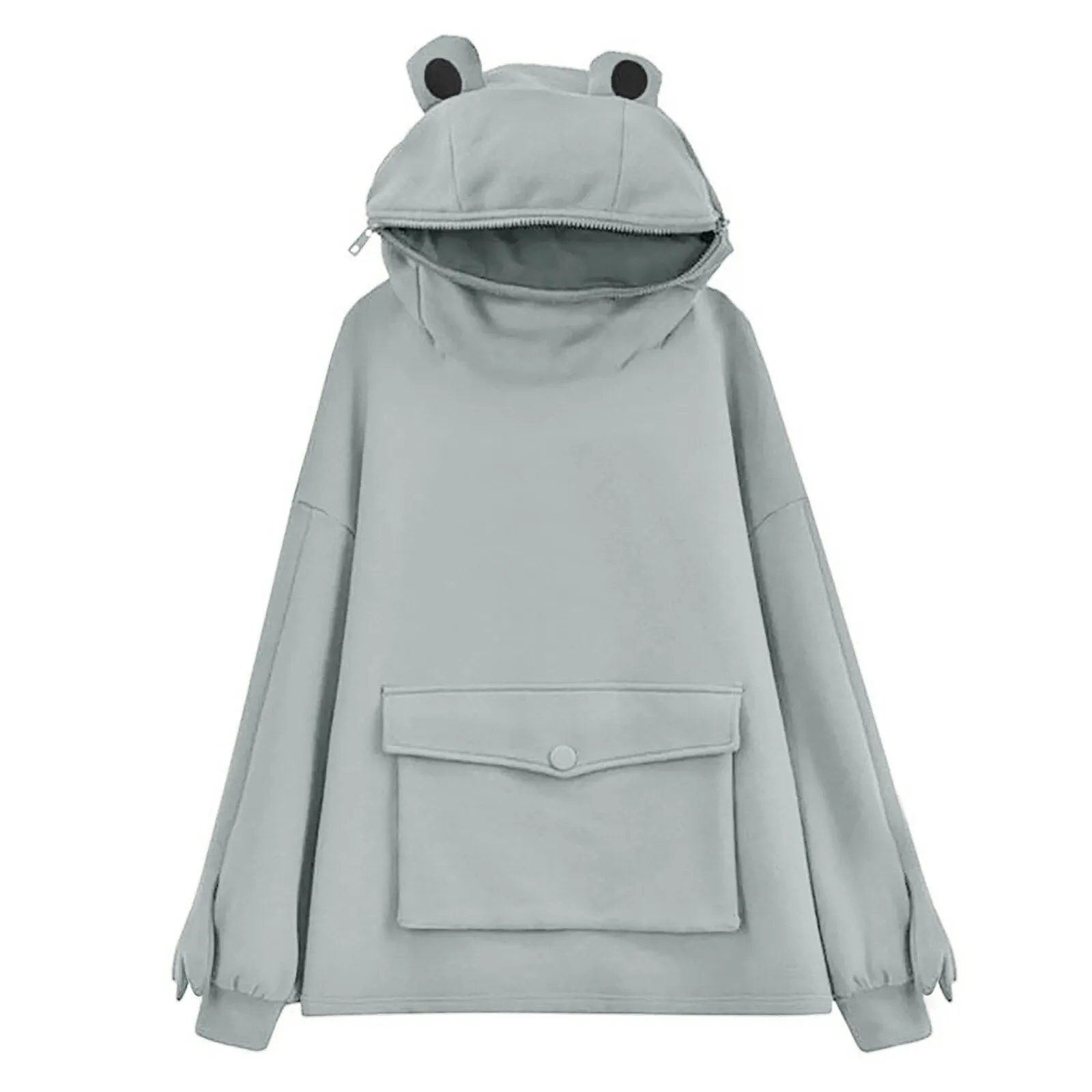 Kawaii Frog Hoodie