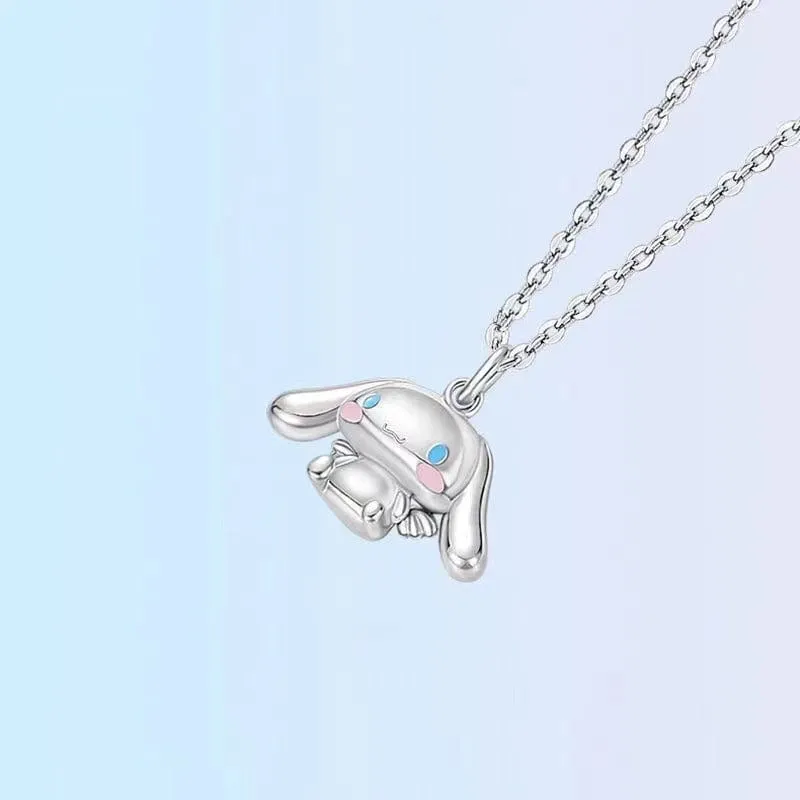 Kawaii Sanrio Angel Wing Cinnamoroll Necklace