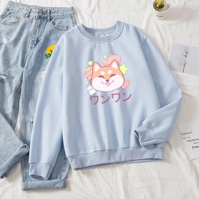 Kawaii Shiba Inu Sweatshirt