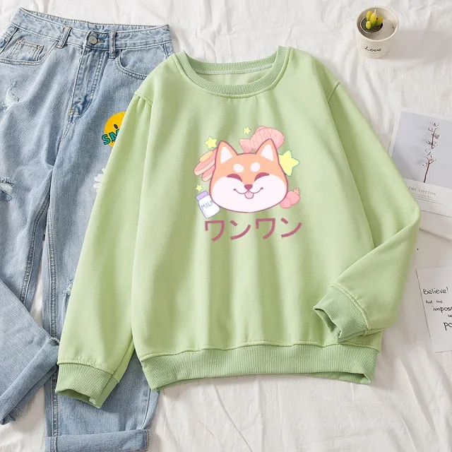 Kawaii Shiba Inu Sweatshirt
