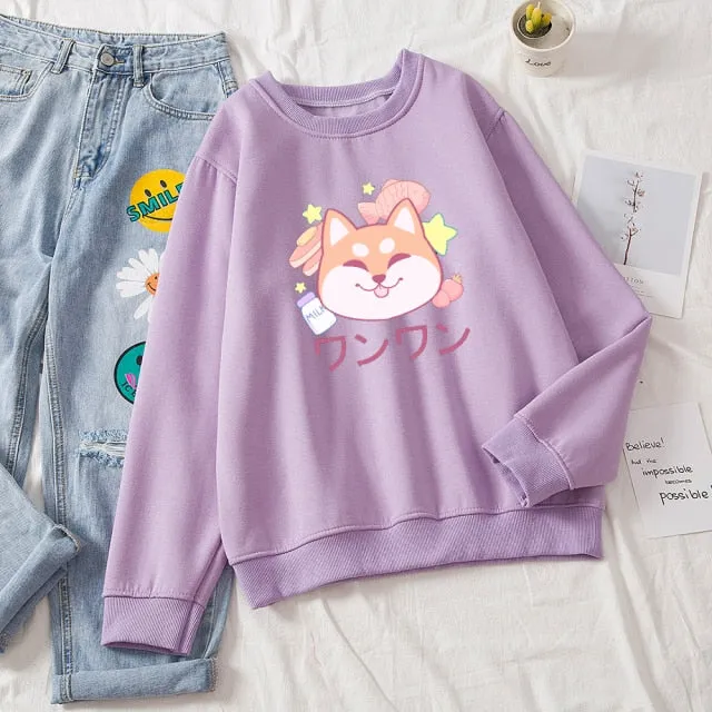 Kawaii Shiba Inu Sweatshirt