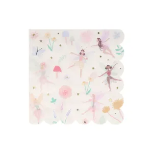 Large Fairy Napkins (x 16)
