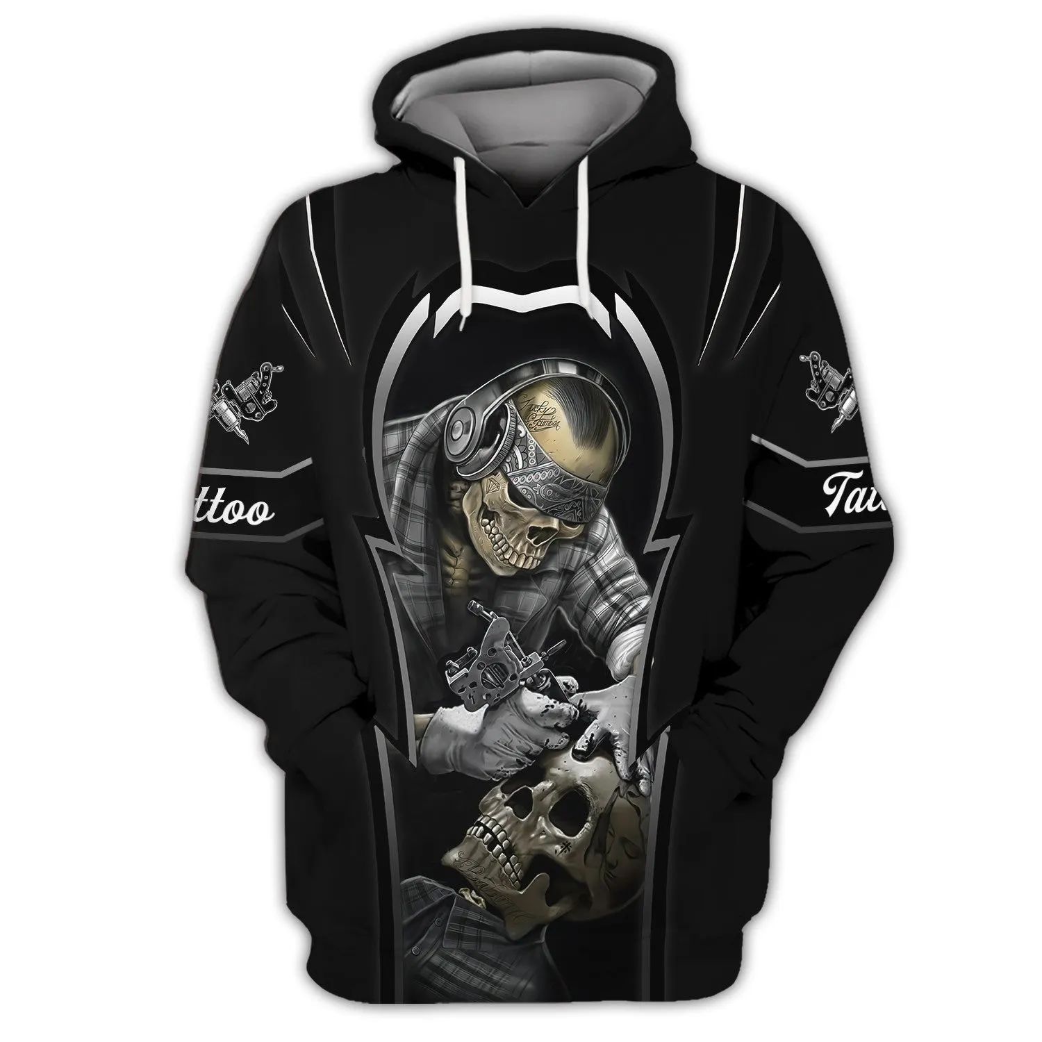 Latest Tattoo Artist Shop 3D Hoodie, 3D Zipper Hoodie