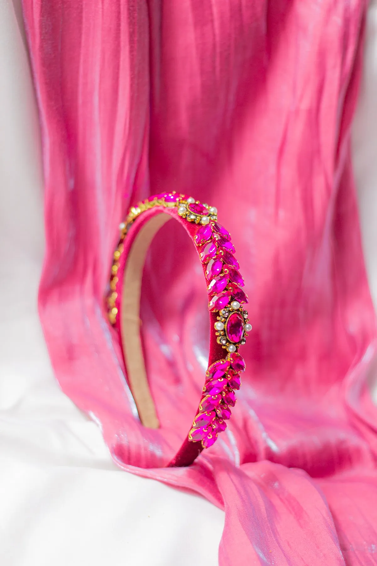 Leaf Diamante Gem Headband