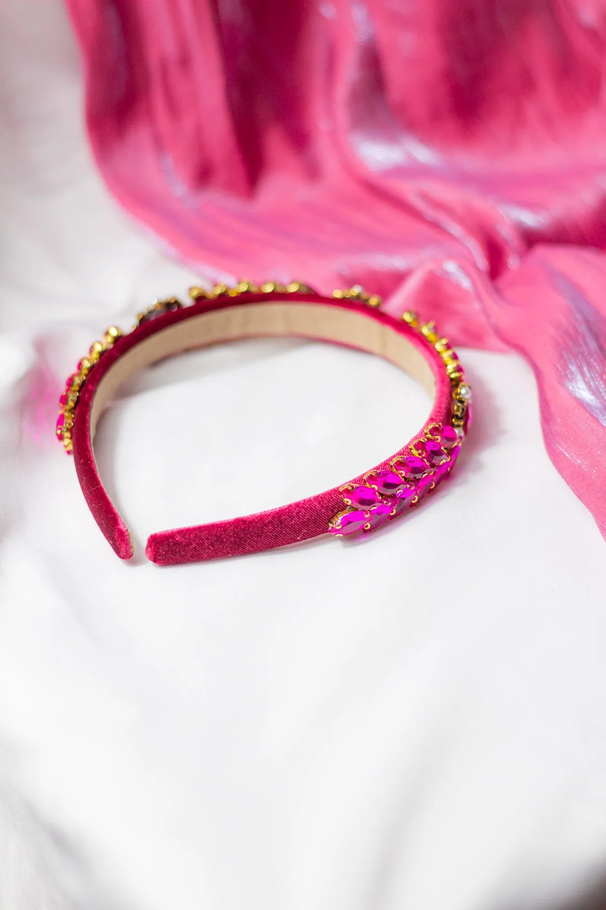 Leaf Diamante Gem Headband