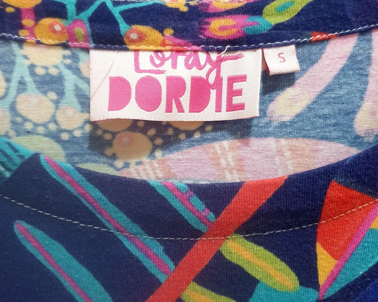 Lordy Dordy unique print dress size S
