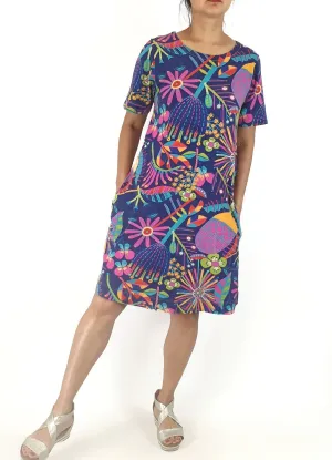 Lordy Dordy unique print dress size S