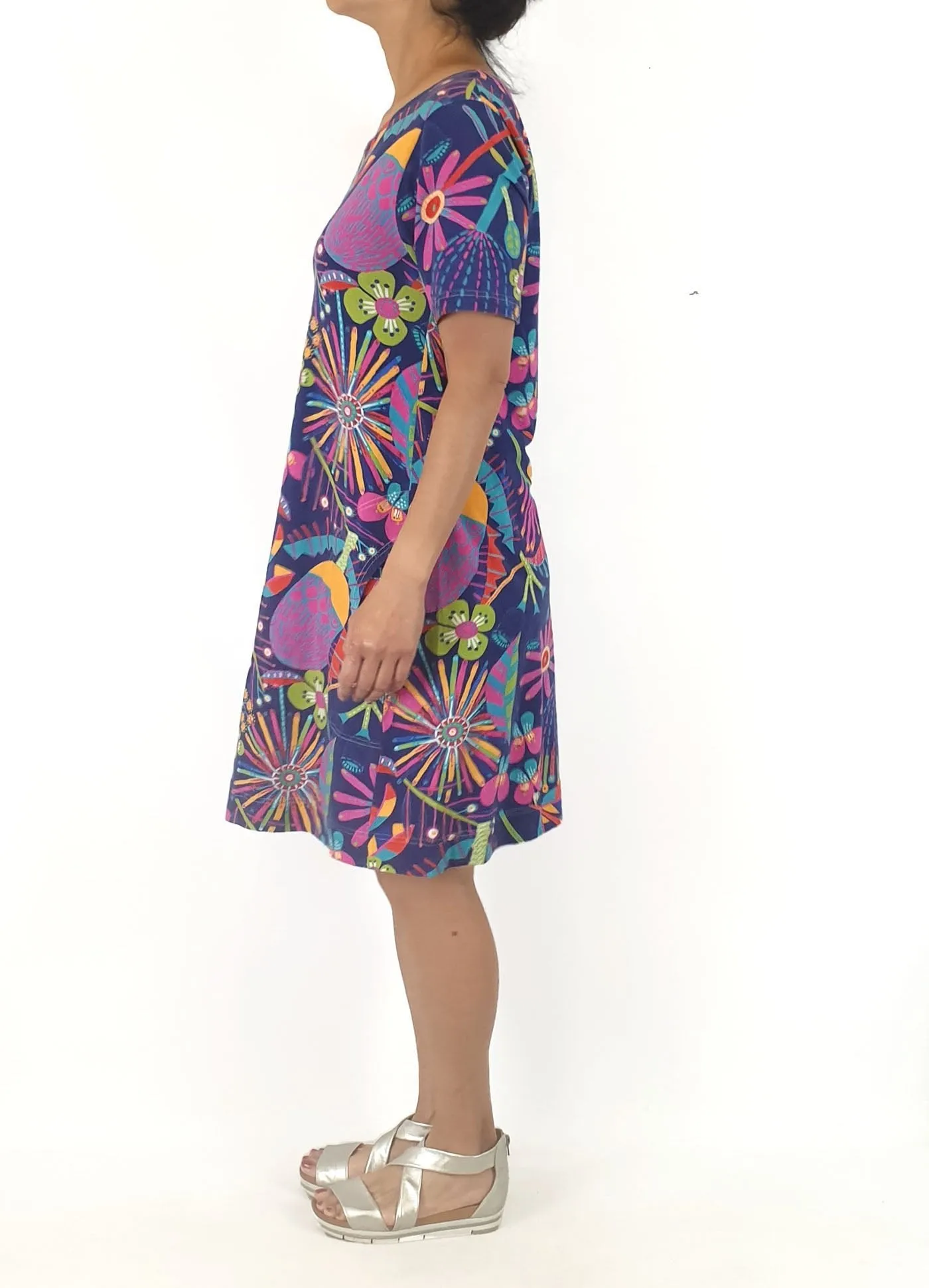 Lordy Dordy unique print dress size S