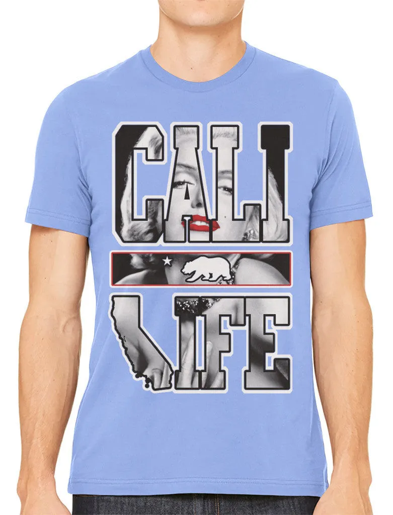 Marilyn Monroe Cali Life Men's T-shirt