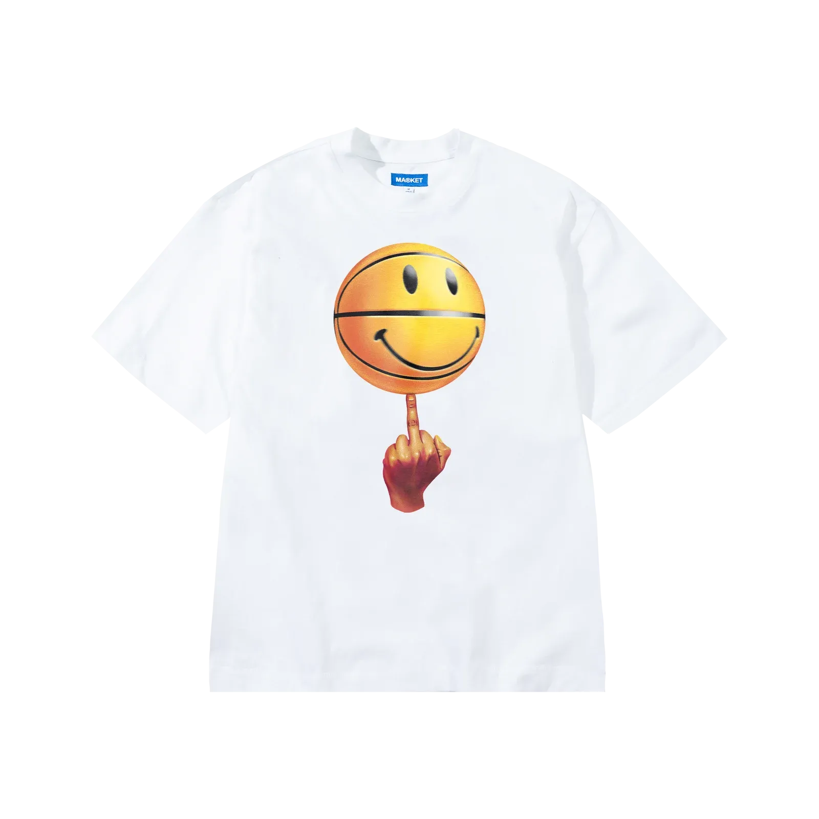 Market Smiley Good Game T-Shirt 'White'