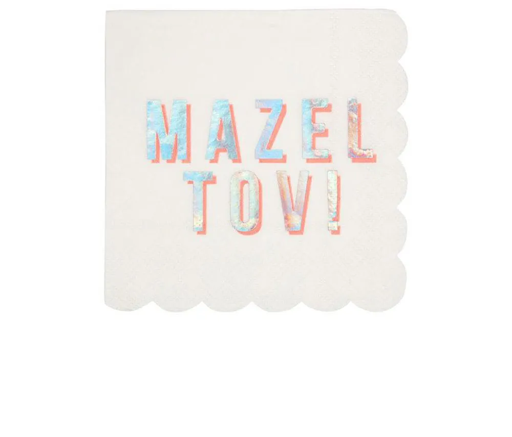 Mazel Tov Paper Napkins