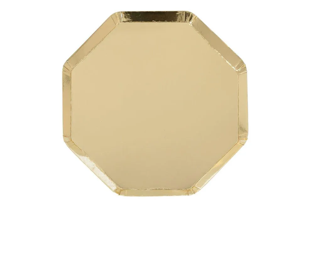 Metallics : Side Plates : Gold