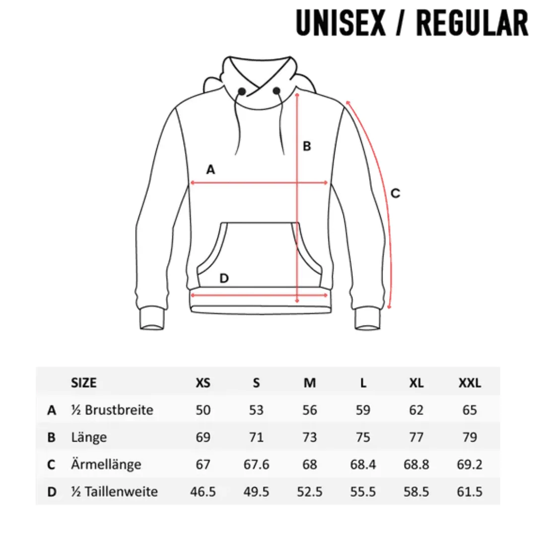 Minimalistic Techno Premium Hoodie (schwarz)