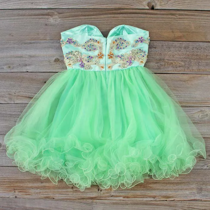 Minted Jewels Party Dress