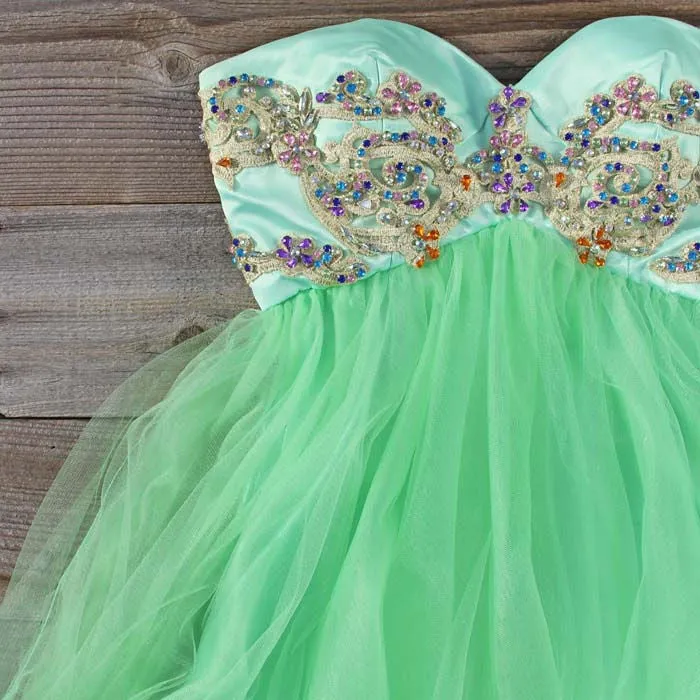 Minted Jewels Party Dress