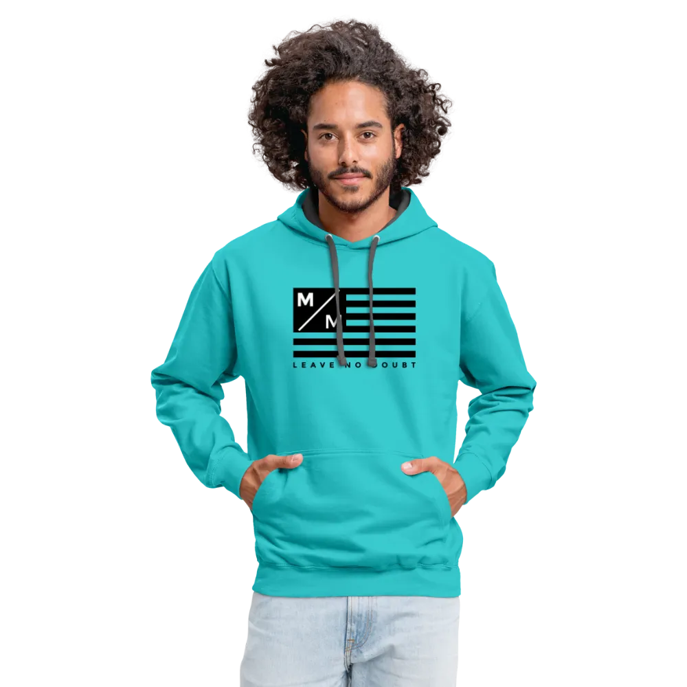 MM Flag LND- Unisex Contrast Hoodie FP