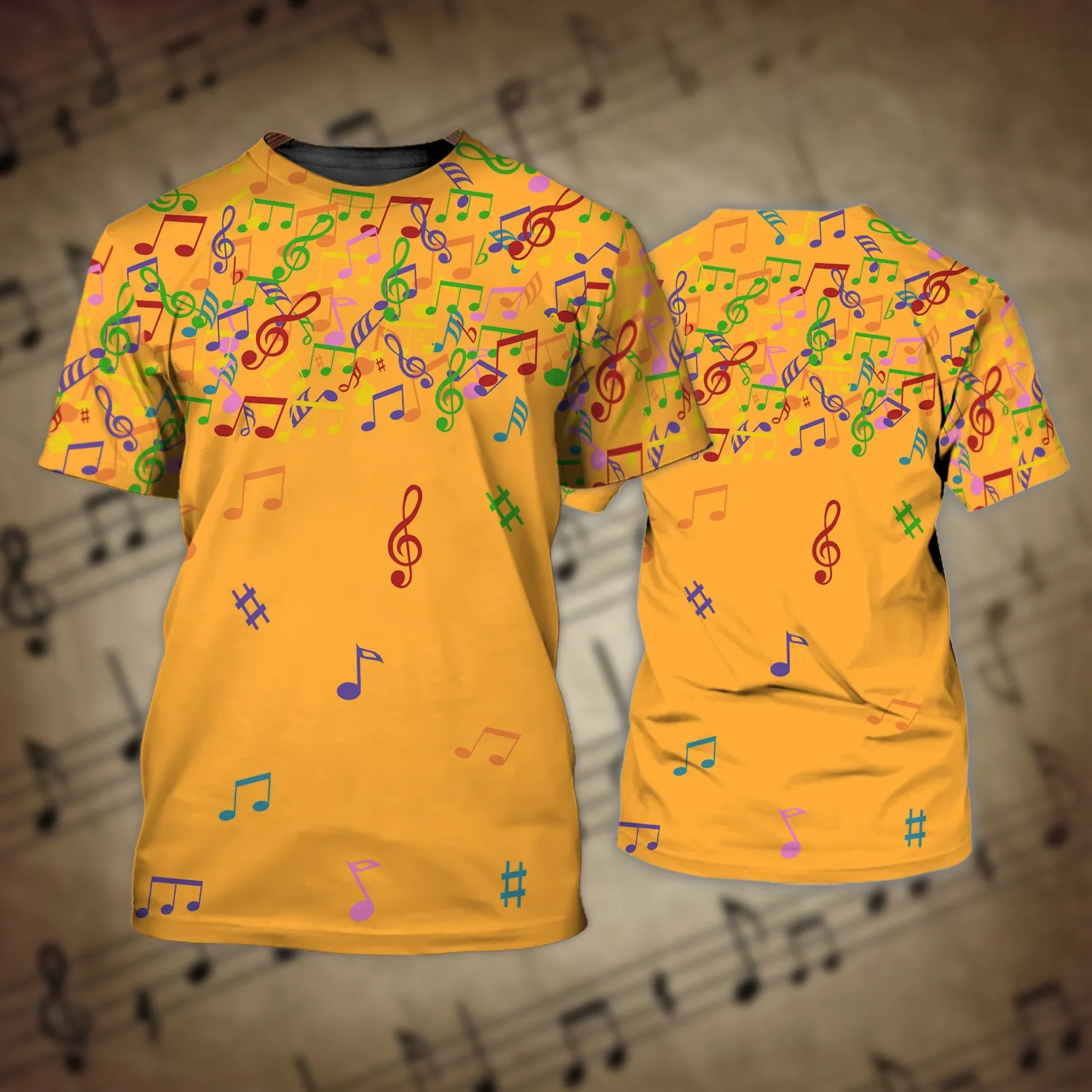 Music 3D Full Print 1